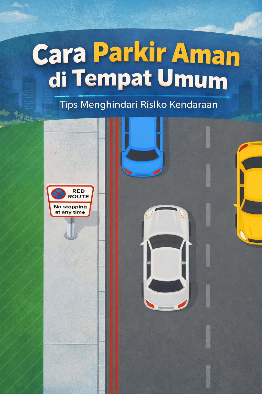 Cara Parkir Aman di Tempat Umum: Tips Menghindari Risiko Kendaraan